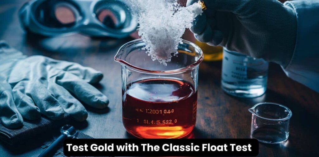 Test Gold with The Classic Float Test for Gold