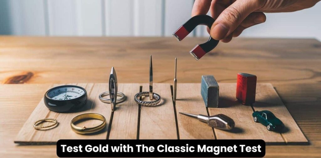 Test Gold with The Classic Magnet Test
